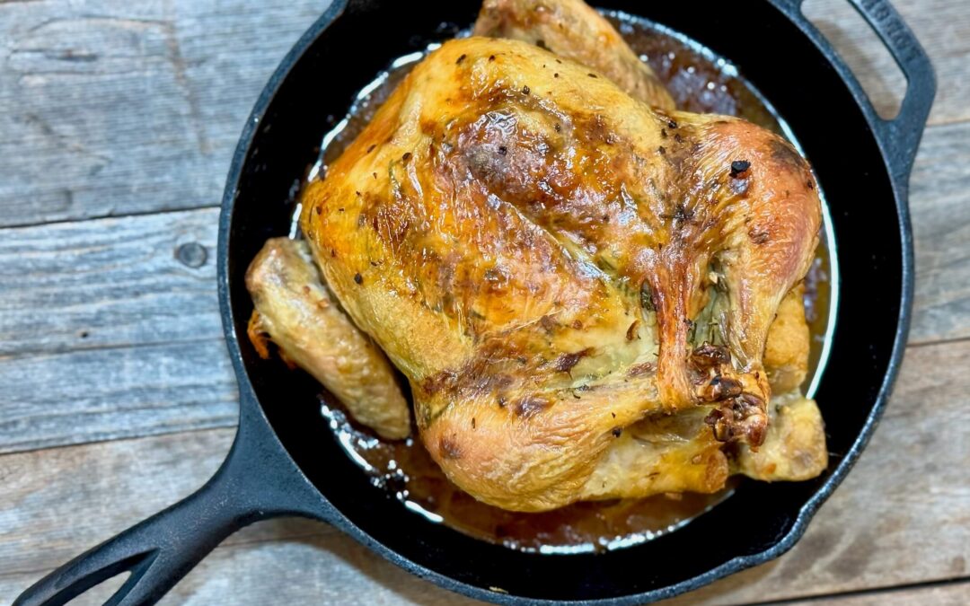 Garlic, Rosemary, Lemon Chicken