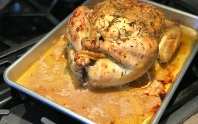 Garlic, Rosemary, Lemon Chicken