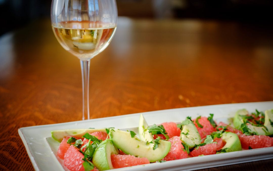 Grapefruit and Avocado Salad