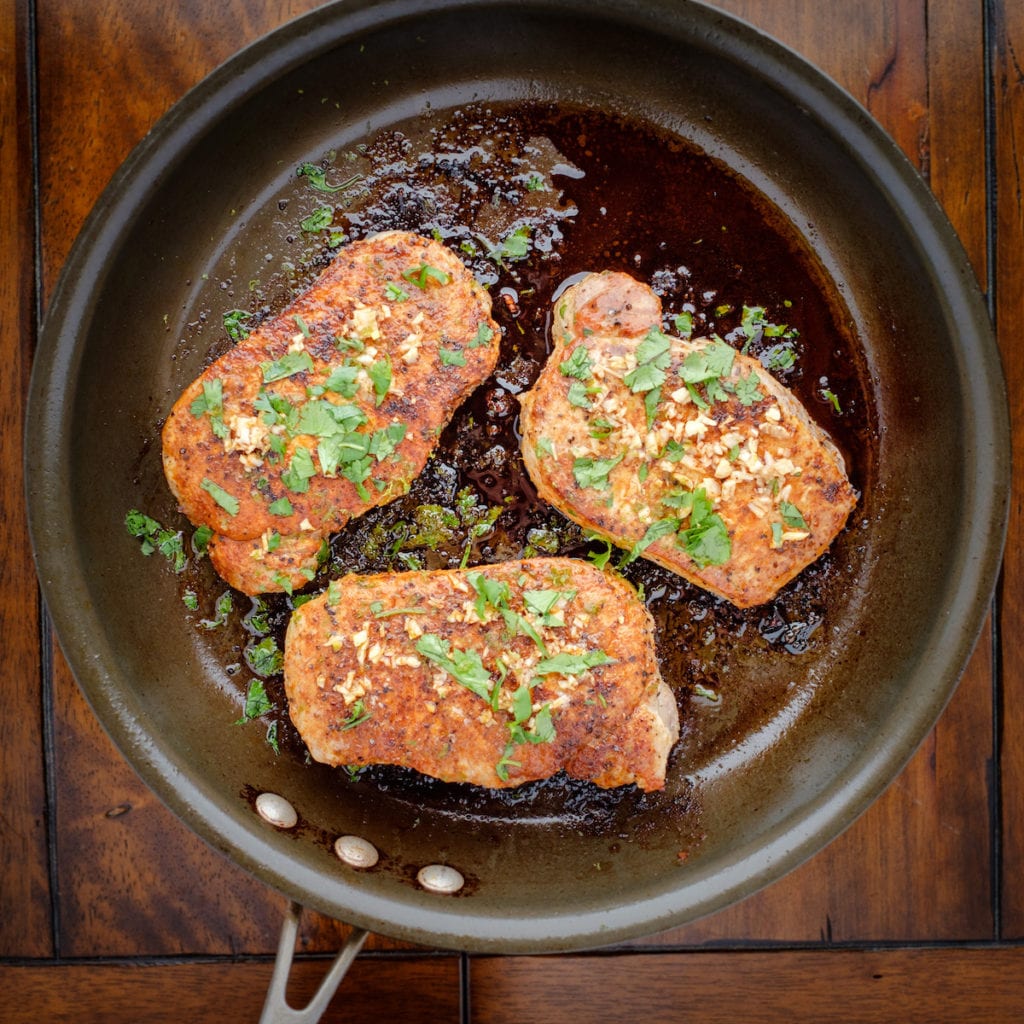 Chili and Cumin Rubbed Pork Chops | Life At The Table