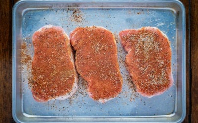 Chili and Cumin Rubbed Pork Chops