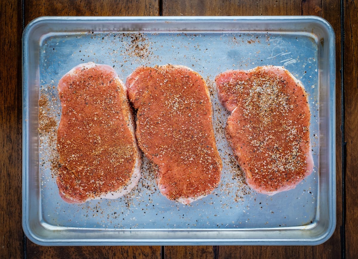 Chili and Cumin Rubbed Pork Chops Life At The Table