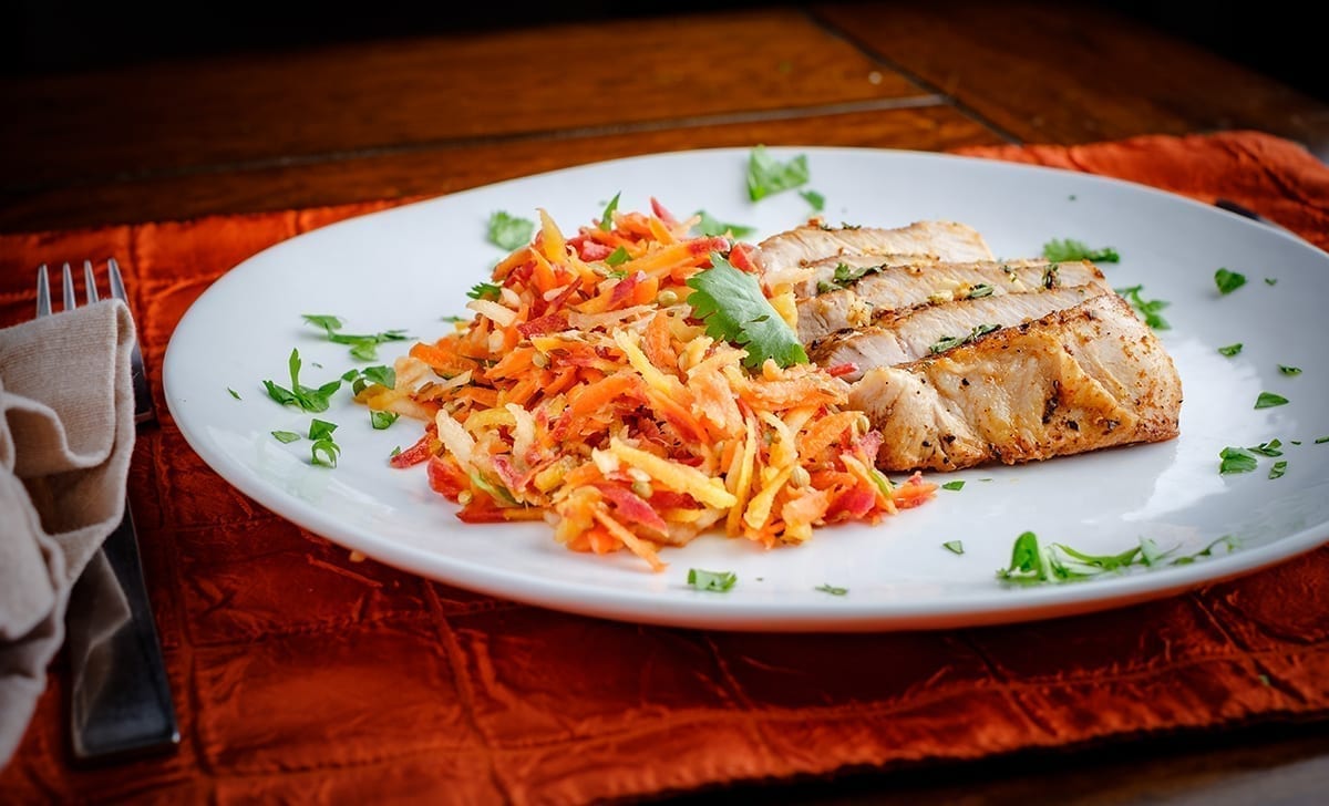 Shredded Carrot Salad - Simply Home Cooked