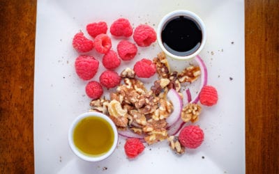 Raspberry Walnut Vinaigrette