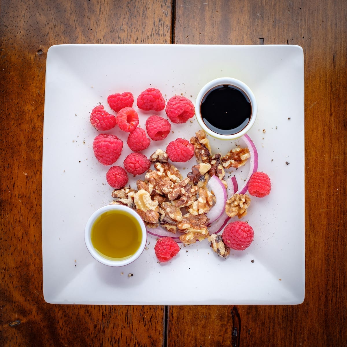 Raspberry Walnut Vinaigrette Life At The Table