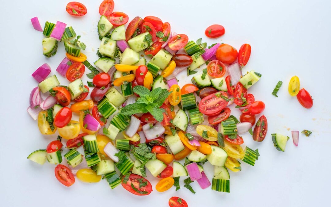 Cucumber and Tomato Salad