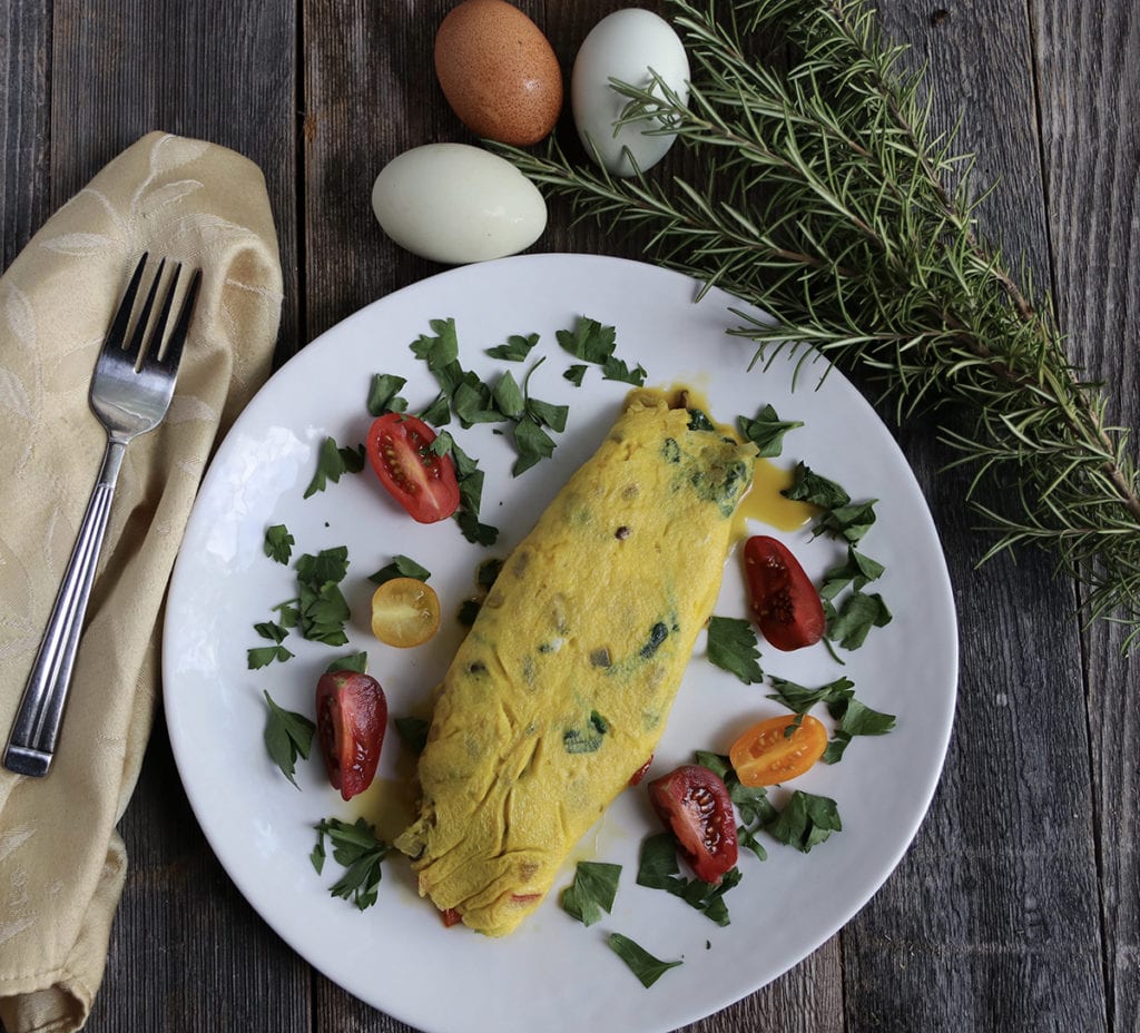 The Omelet Eggs and Beyond for Breakfast or Dinner. Life At The Table