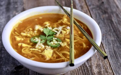 Spicy Ramen-Style Chicken Soup