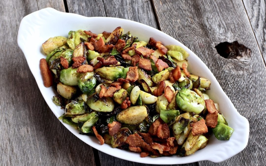 Sautéed Brussels Sprouts With Bacon