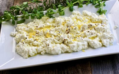 Homemade Ricotta Cheese: Easy, Peasy