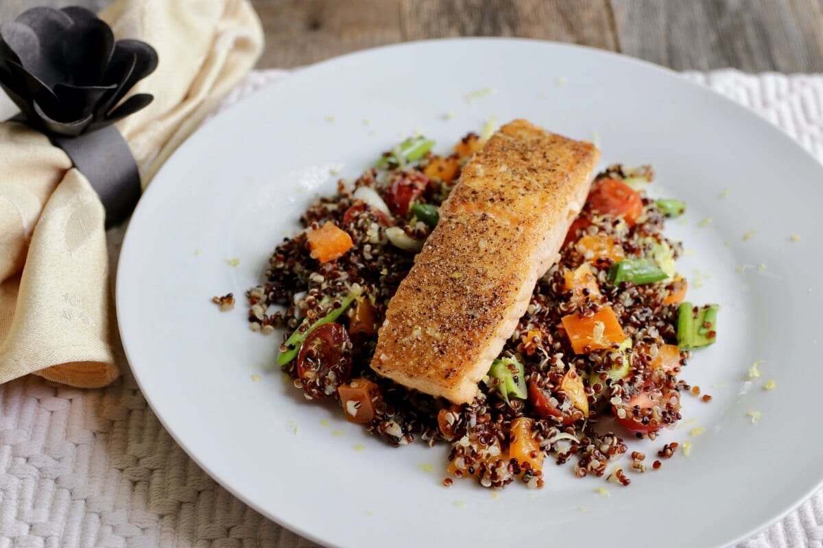 Mediterranean Seaside Quinoa Salad