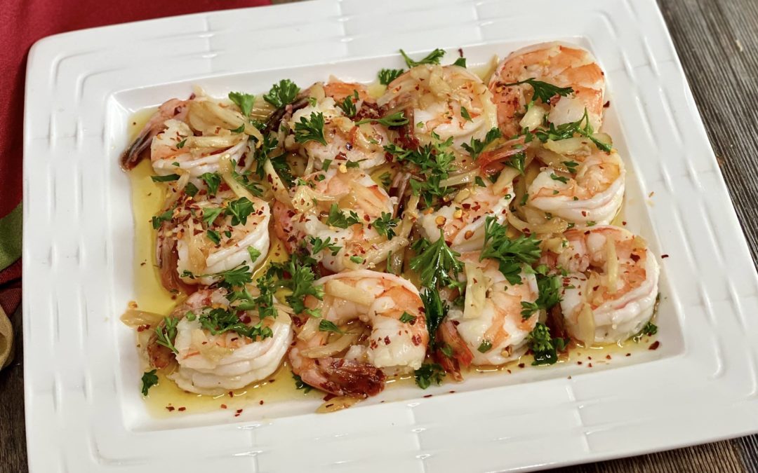 Shrimp al Ajillo and Sangria Virtual Cooking Class