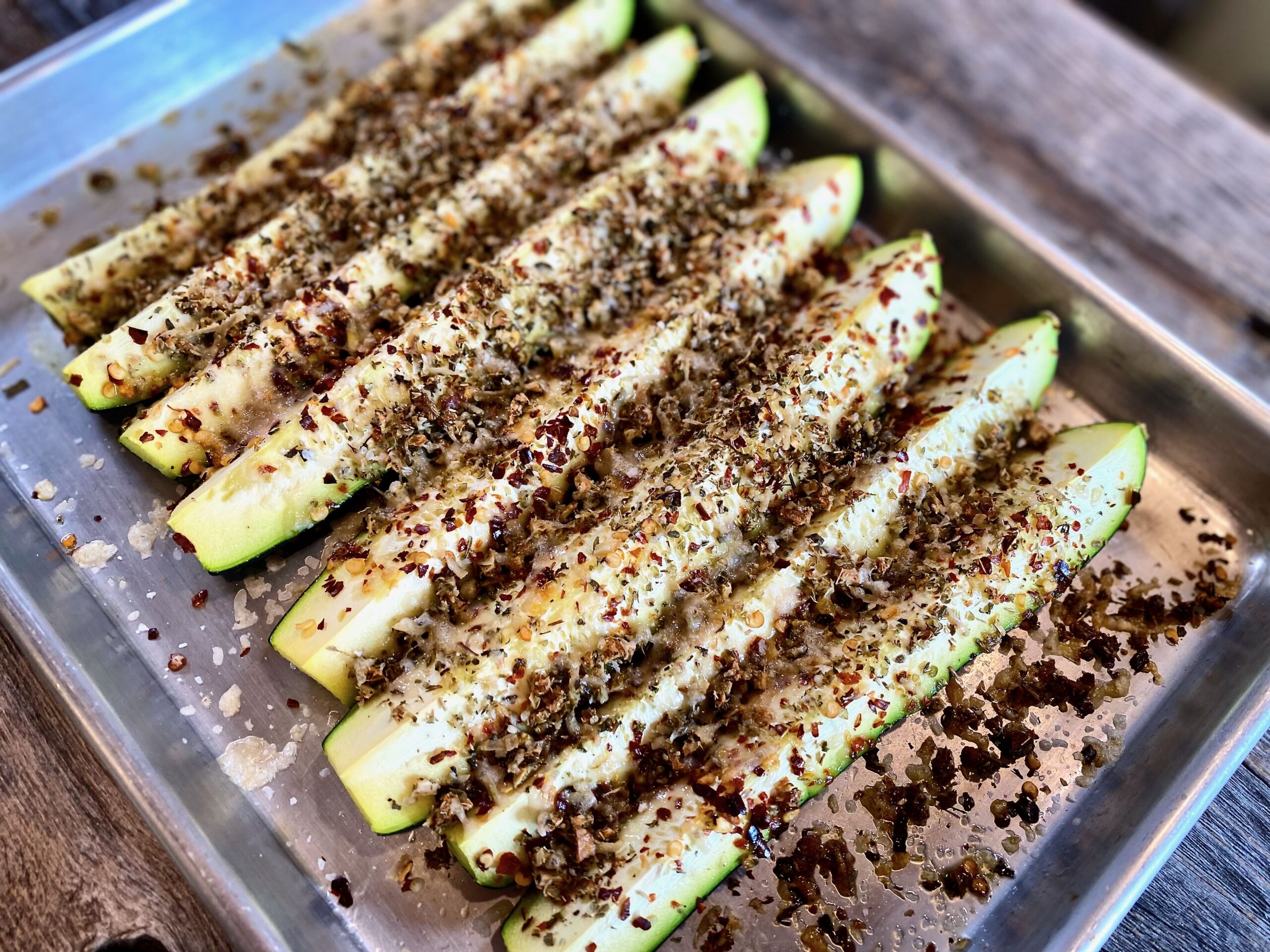 Roasted Zucchini Fries Life At The Table