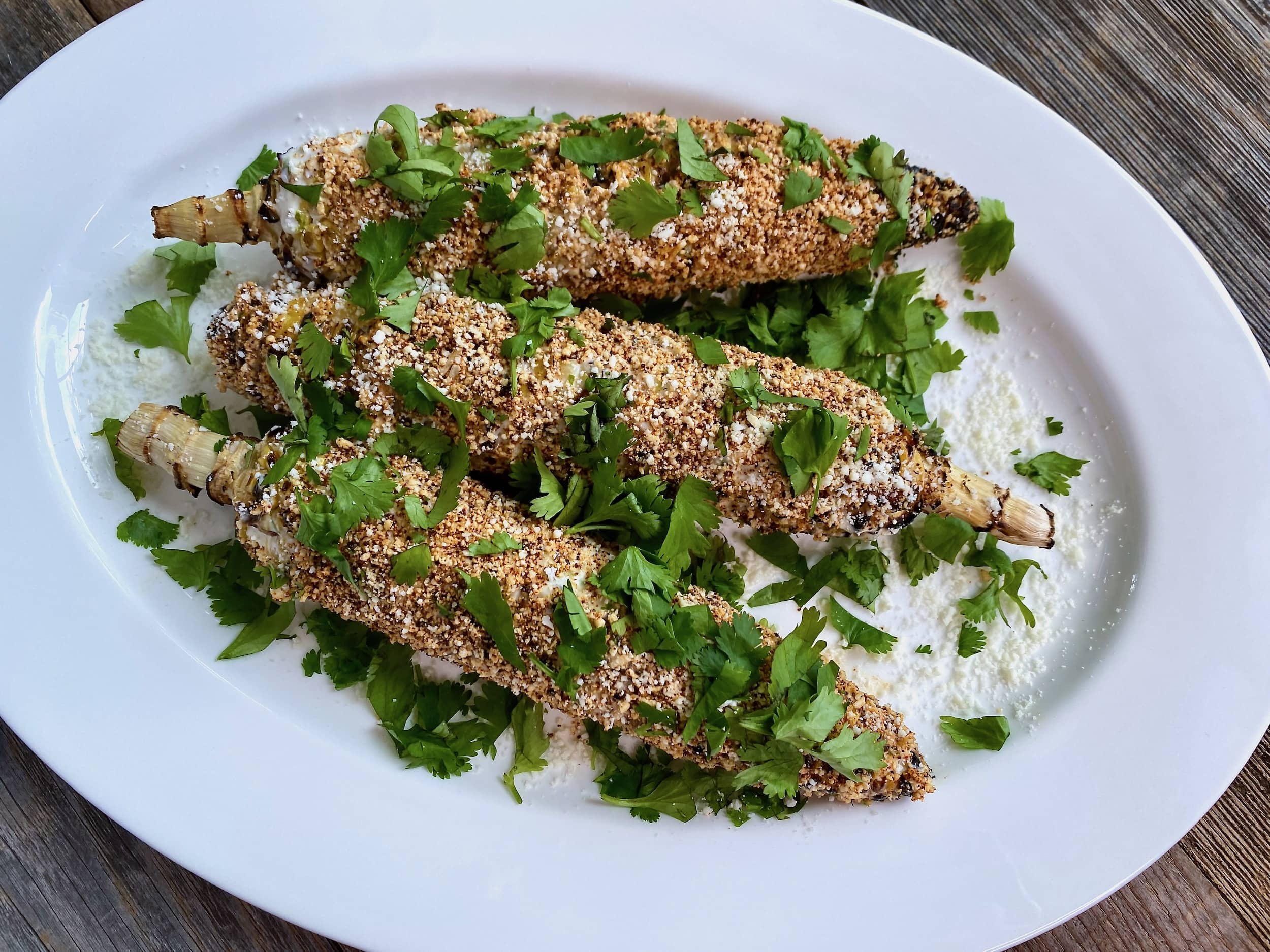 Mexican Grilled Corn - Life At The Table