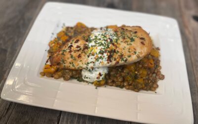 Lentil Salad with Ladolemono