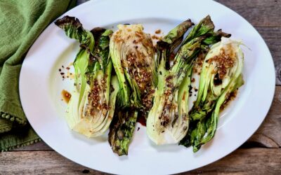 Grilled Baby Bok Choy